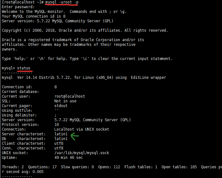 可以看到,绿色箭头处不是utf-8 可以看到,绿色箭头处不是utf-8